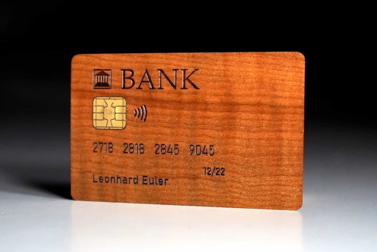 Debit card from maple